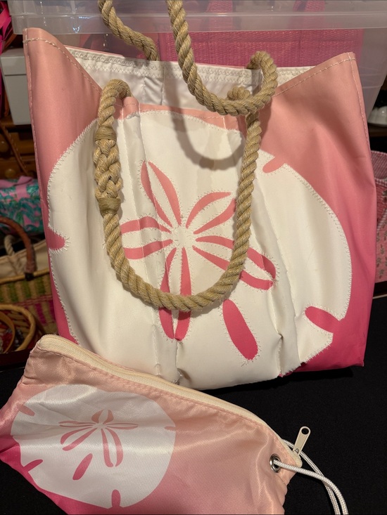 Sea Bags Handbags - Sea Bags pink sea shell tote